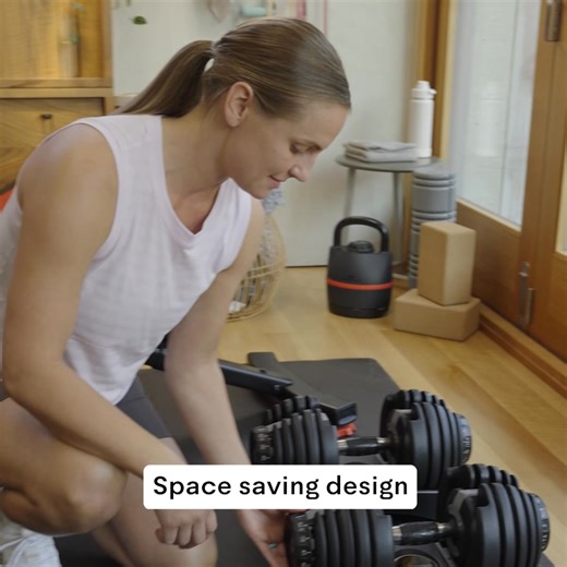 BowFlex SelectTech Dumbbells. The home gym essential. | Bowflex