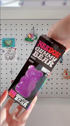 Let’s unbox the Needoh Gummy Bear🍬🧸#needoh #squishy #unboxing #cute #satisfying #asmr