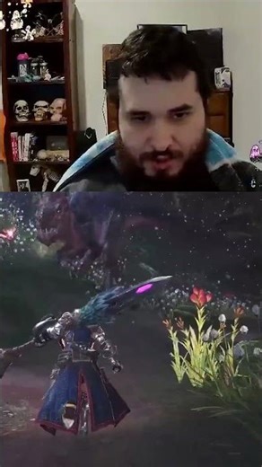 MHW Insect Glaive vs Anjanath — because sometimes you just gotta bug a T Rex until it gives up!