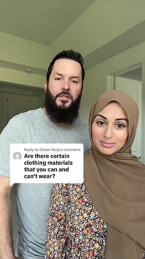 Replying to @Clown Ninja What materials can Muslim women wear? #learnfromus#hijab#todayilearned