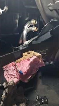 audi q3 heater matrix removal