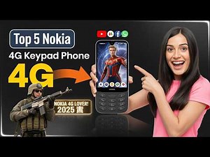 Top 5 Nokia 4G Keypad Phones 🔥 October 2025 Buyer’s Guide 📱⚡ | Tech Mi