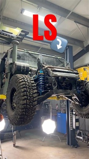 LS Humvee custom exhaust sound!
