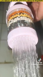 Filtre à eau rotatif pour robinet 12 000Ar / pièce 20 000Ar / 2 pièce Transformez votre robinet en source d'eau plus saine! Optez pour le filtre purificateur à 6 couche : pratique, économique et efficace. Pourquoi l' adopter ? Filtration multicouche qui retient chlore, rouille et impuretés. Améliore la qualité et le goût de l'eau. Installation simple et rapide sur tout robinet. Convient parfaitement pour boire , cuisinier et laver fruits et légumes 🍓 🥕. Livraison partout à Madagascar. ☎️ 034 7