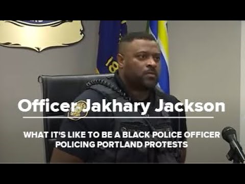 KGW: What it's like to be a Black officer policing Portland protests | Raw interview