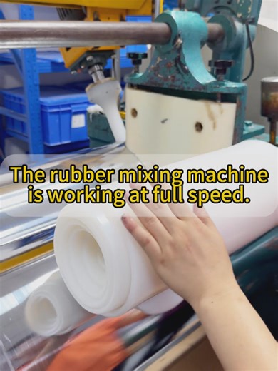 The rubber mixing machineis working at full speed#fyp #oem #odm #factory #factorywork #silicone #siliconeproducts #madeinchina #manufacture