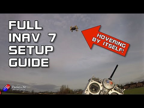 INAV 7 Quad Setup: full 'step by step' guide and flight demo of POS HOLD and GPS RTH!