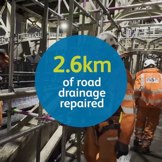 2.4K views · 30 reactions | We finished upgrading the iconic High Level Bridge in Newcastle in July.  It was a year-long job that needed careful preparation and work - and that will lead to smoother and more reliable journeys. ‍♀️ Find out more about it in numbers …  https://www.networkrail.co.uk/stories/high-level-bridge-upgrade-in-numbers/?utm_campaign=Engineering&utm_content=1722446521&utm_medium=social&utm_source=facebook | Network Rail | Facebook