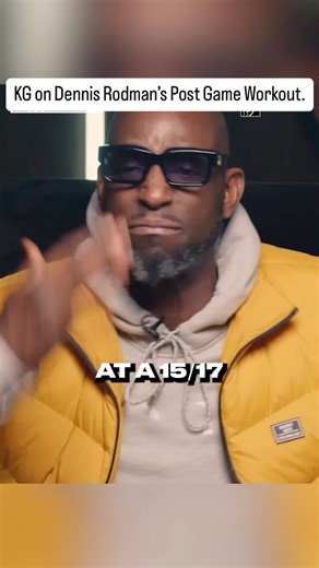 Mark Radio on Instagram: "This is gold. Dennis Rodman schooling KG in how to feel good for back to back games. Ready…. HE SAID TO LIFT! #strengthtraining #training #strength #strengthandconditioning #strong #workout #exercise #speed #jump #jumptraining #plyometrics #fitness #fit #exercise #sports #nba #basketball #sportsperformance #mobility #flexibility"