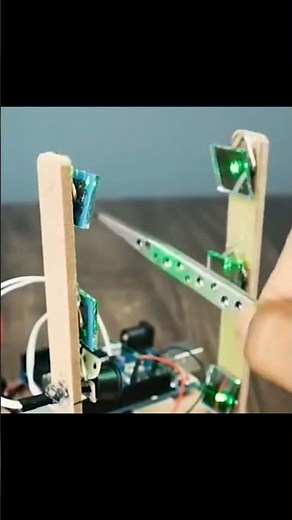 arduino project laser sensor #arduino