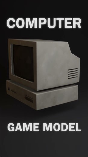 DEVLOG[№2] Computer asset #gamedevblog #unity #3dmodeling #3d