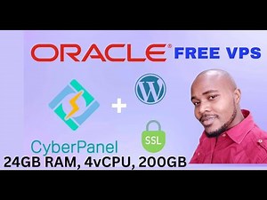 Cyberpanel Setup on Oracle Cloud Free Tier | Free VPS hosting