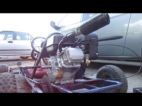 Go Kart Predator 212 Installation