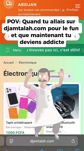 DJAMTALAH: Si tu trouves pas ici, c’est dôhi !! #djamtalah #livraison #adjame #yango #pourtoii