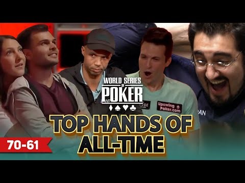 WSOP Top 100 Hands of All Time | 70-61 | Doug Polk, Phil Ivey, Nicholas Rigby & Hevad Khan