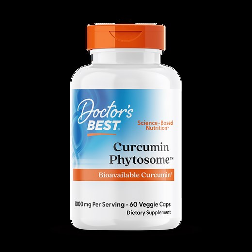 Doctor's Best, Curcumin Phytosome with Meriva, 500 mg, 60 Veggie Caps