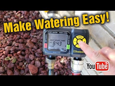 Lawn Watering Made EASY: Digital Water Timer #diylawncare