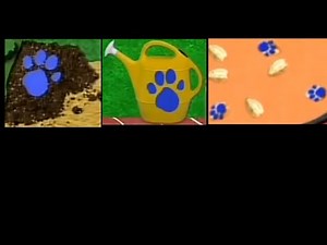 blue's clues how to draw 3 clues from the grow show