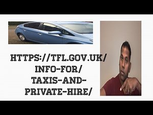 How to apply Private Hire (Taxi) license UK