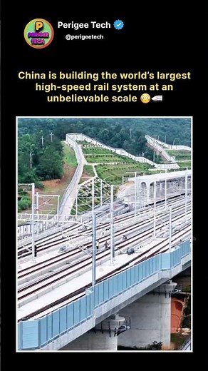 China’s High-Speed Rail Network Is Insane 😳🚄