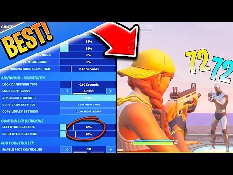 CHANGE These SETTINGS for AIMBOT AIM! BEST Fortnite Settings PS4/XBOX! (Fortnite BEST Settings)