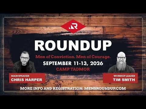 Men's Roundup 2026, September 11-13 at Camp Tadmor, OR