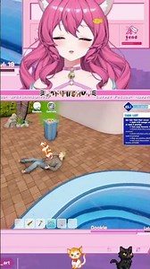 Launching out of a pool. | Waterpark Simulator #sammichvt on #Twitch