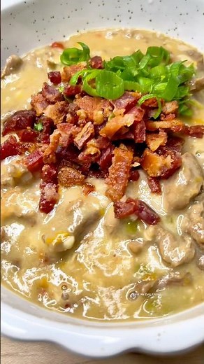 We Made Bacon Steak And Cheese Soup