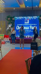 Camarines Sur Chamber of Commerse and Industry Inc. Christmas Party 2024! #import/surprised performer😅 Thank you for having me po maam Faye Flaire (one of my outfit sponsors)nag enjoy po ako kahit biglaan po pangyayari 😅 | Team Carmelle Collado