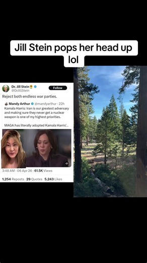 Jill Stein pops her head up lol #duet #jillstein #russian #operative #plant #simp #idiot #fraud