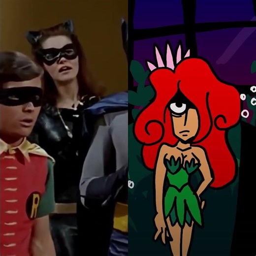 My animation and original scene from Batman '66