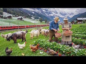 A Peaceful Harvest Day in the Swiss Countryside | Simple Farm Life