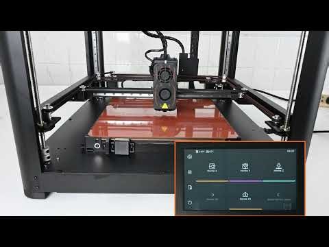 P300 Large 3D Printer Installation and Debugging Video