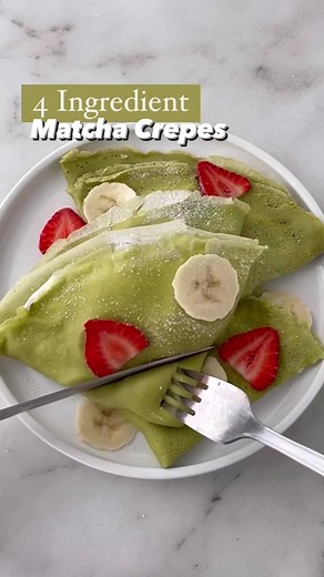 Delicious Matcha Crepe Breakfast Recipe