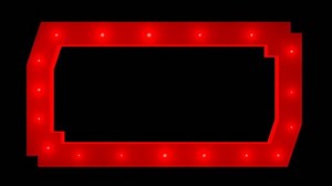 Light Blinking Border Frame Seamless Loop Stock Footage Video (100% Royalty-free) 19080292 | Shutterstock