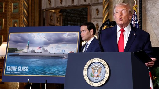 Trump’s new battleships built with ‘high-powered lasers’ to wipe targets out