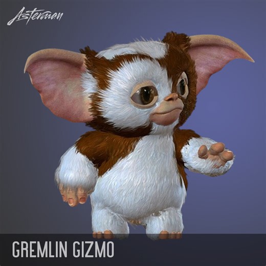 Creating a Game Character - Gremlin Gizmo, Asterman