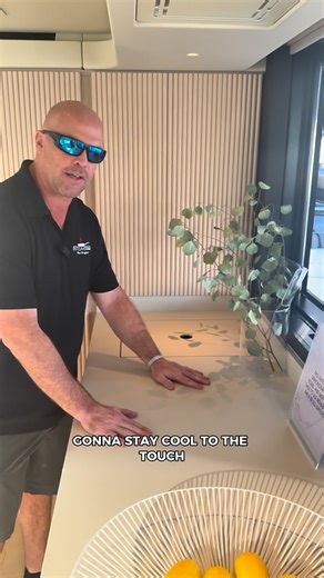 Invisacook on Instagram: "In the video, you can see an Azimut yacht equipped with an Invisacook unit — a perfect example of how advanced technology can fit seamlessly into even the most elegant marine environments. Invisacook is ideal for yachts, where every inch of space matters. By cooking directly on the countertop, without any visible burners or traditional cooktops, it keeps the galley sleek, safe, and uncluttered. The system is compact, energy-efficient, and resistant to marine conditions,