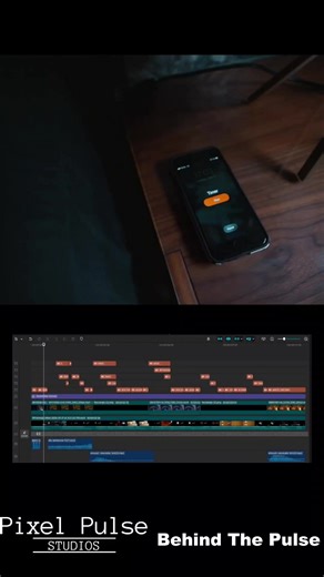 Behind The Pulse: A look at the Try again timeline #graphicdesign #videoeditor #motiongraphics #animation