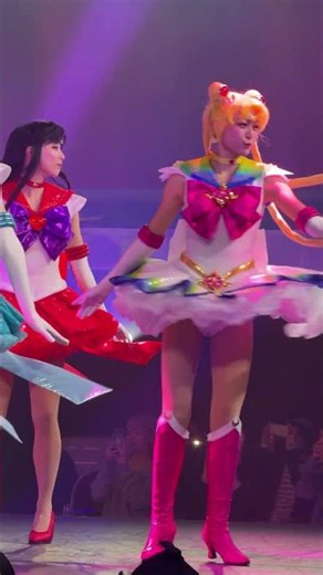 Sailor Moon in Tokyo live 🎀💜 #sailormoon