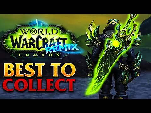 TOP 5 Items YOU NEED To Collect in LEGION REMIX