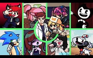 [FNF]所有人唱Game Play_哔哩哔哩_bilibili