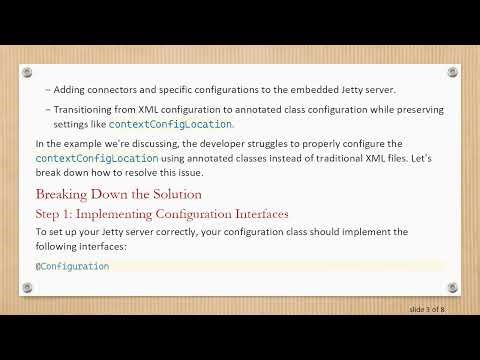 How to Migrate from Jetty to Spring Boot Jetty