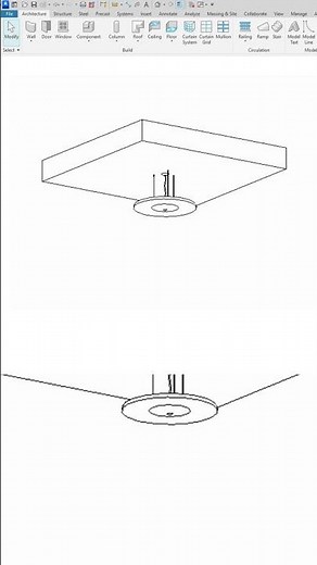 Parametric light family done using Revit