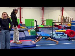 Drills for Teaching a Back Handspring - Broken down into 3 parts