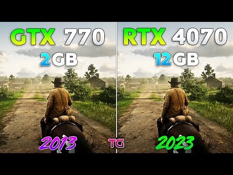 GTX 770 vs RTX 4070 - 10 Years Difference
