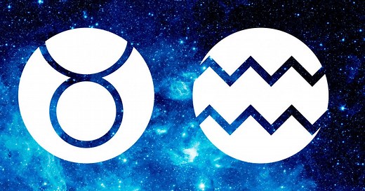 Compatibilité amoureuse Taureau / Verseau