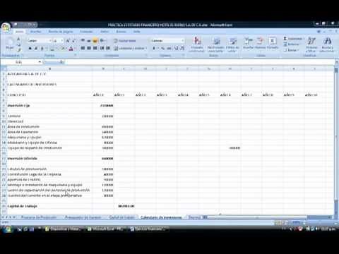 Calendario de Inversiones
