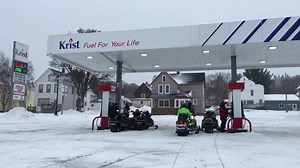 9.4K views · 238 reactions | Snowmobiles arriving. See daily Snow totals on funintheup.com Today’s totals updated later today. | Upper Peninsula of Michigan | Facebook