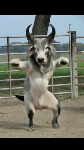 Ox Dancer 🤣🦬 #CowVideo #BuffaloVideo #Cow #animals #shorts #fbreels #shortsfeed #Cowsounds | Cow House